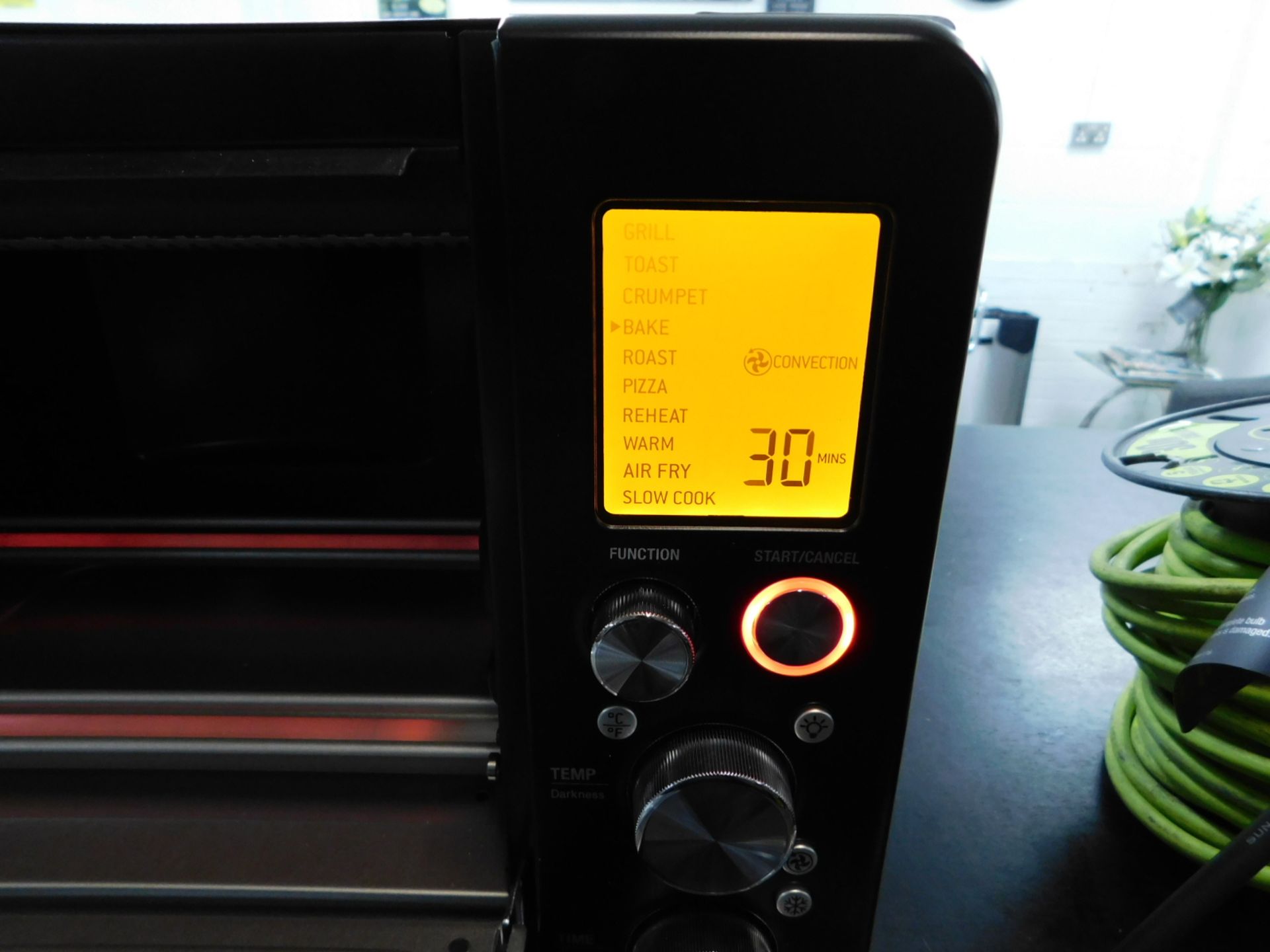 1 BOXED SAGE 25L SMART OVEN AIR FRYER IN BLACK TRUFFLE, SOV860BTR RRP Â£349 (LIKE NEW POWERS ON) - Image 7 of 8