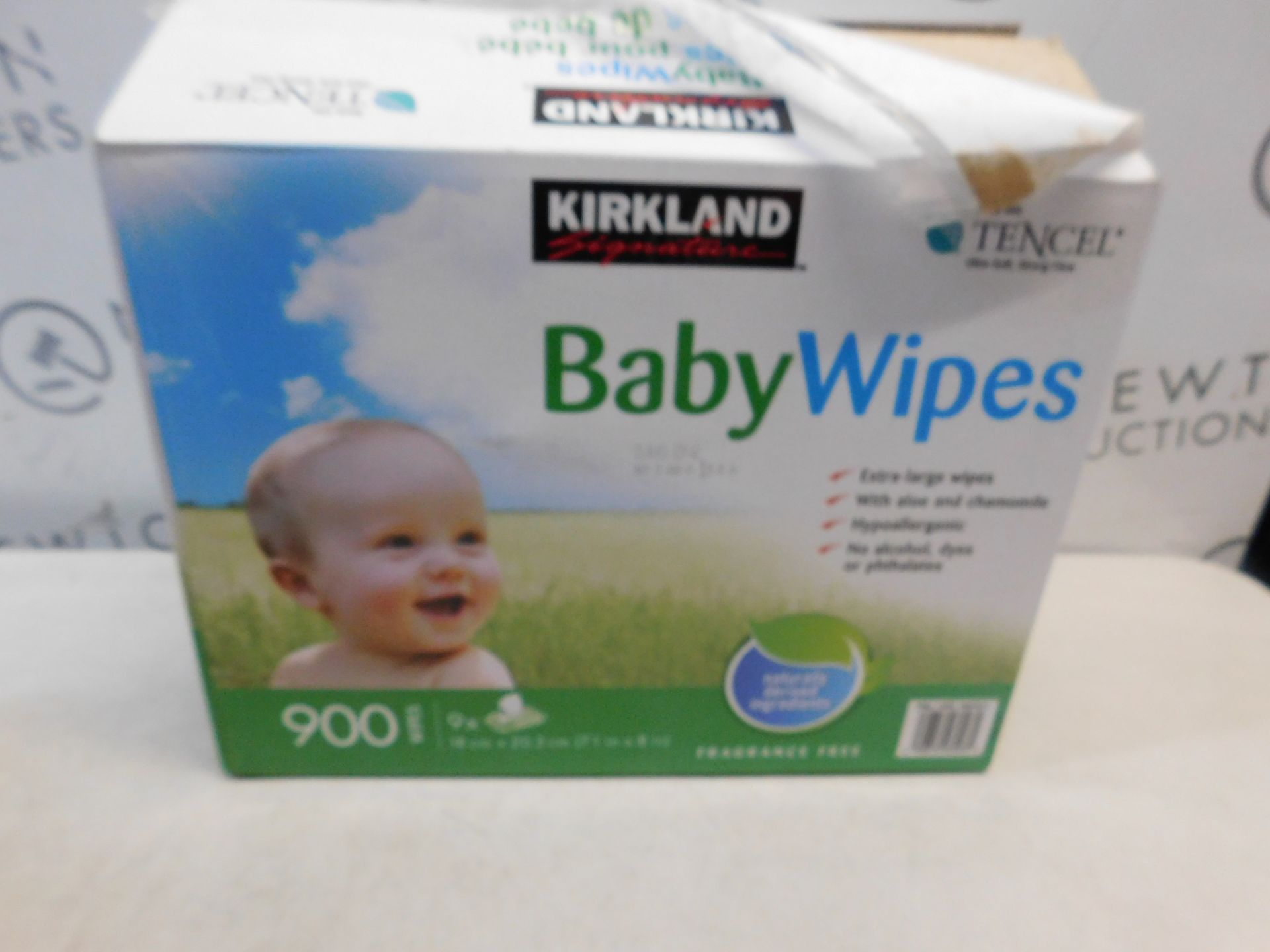 1 BOXED KIRKLAND SIGNATURE SOFT BABY WIPES RRP Â£39.99