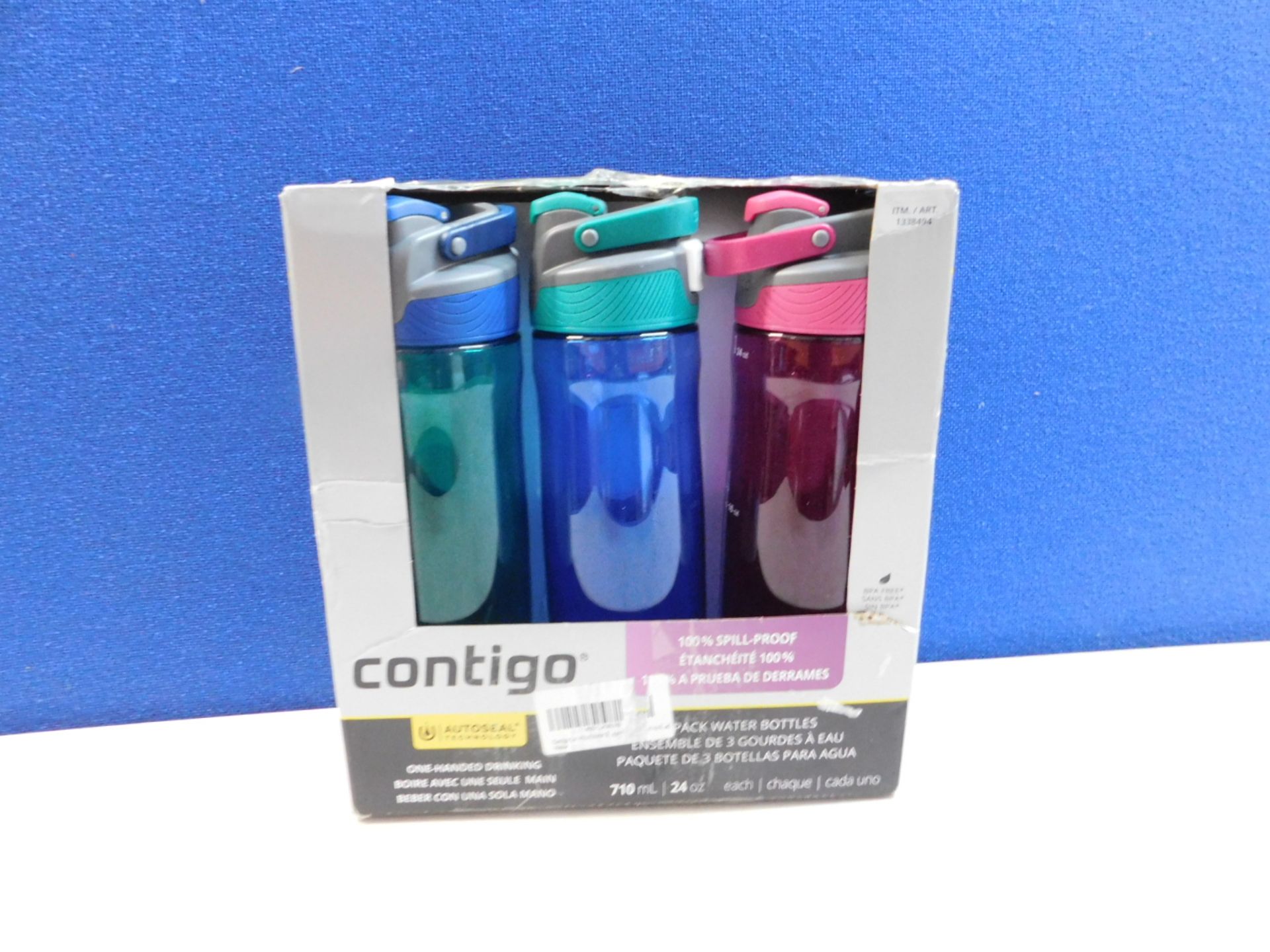 1 BOXED CONTIGO INSULATED TRAVEL BOTTLES RRP Â£19.99