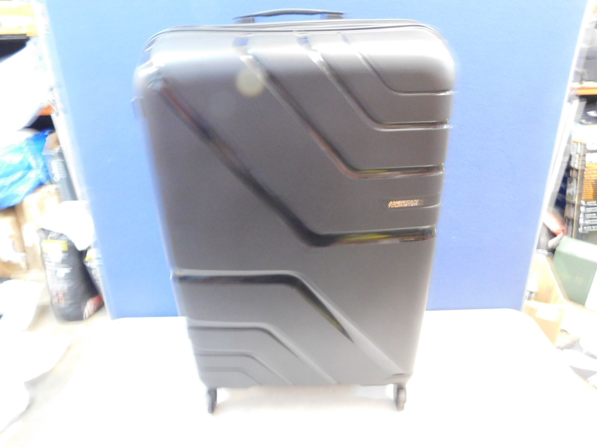 1 AMERICAN TOURISTER BLACK HARDSIDE PROTECTION LARGE LUGGAGE RRP Â£99