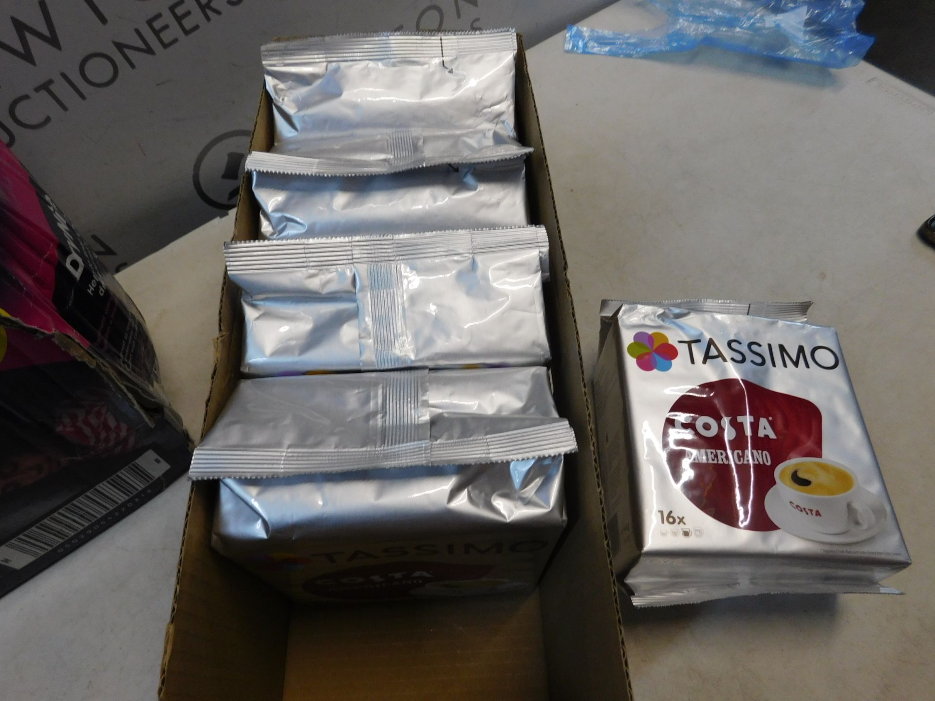 1 SET OF 5 PACKS OF TASSIMO COSTA CAPPUCCINO CAPSULES RRP Â£29