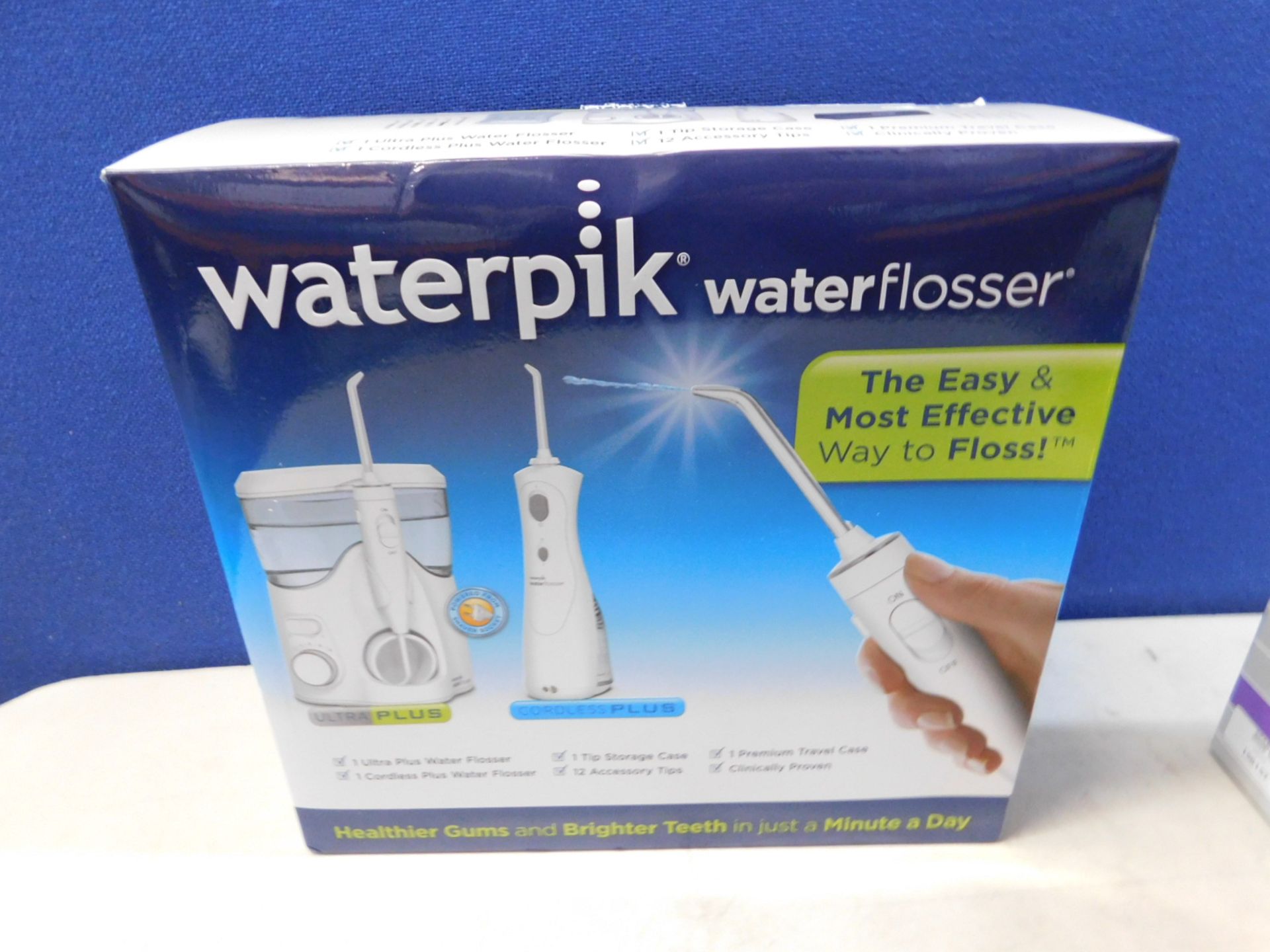 1 BOXED WATERPIK ULTRA PLUS WATER FLOSSER RRP Â£99