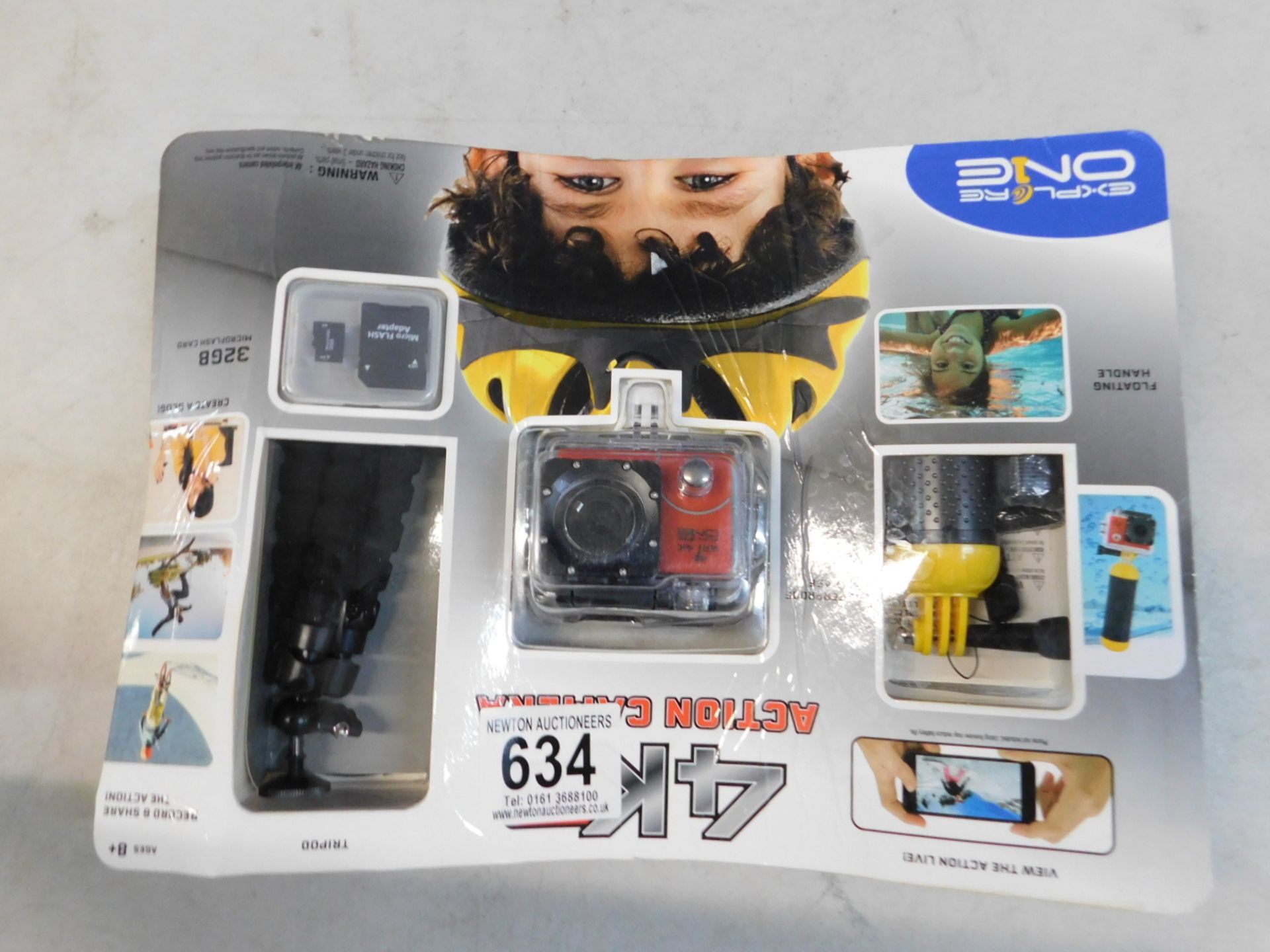 1 PACK OF EXPLORE 1 HD ACTION CAMERA WITH WIFI RRP Â£29.99