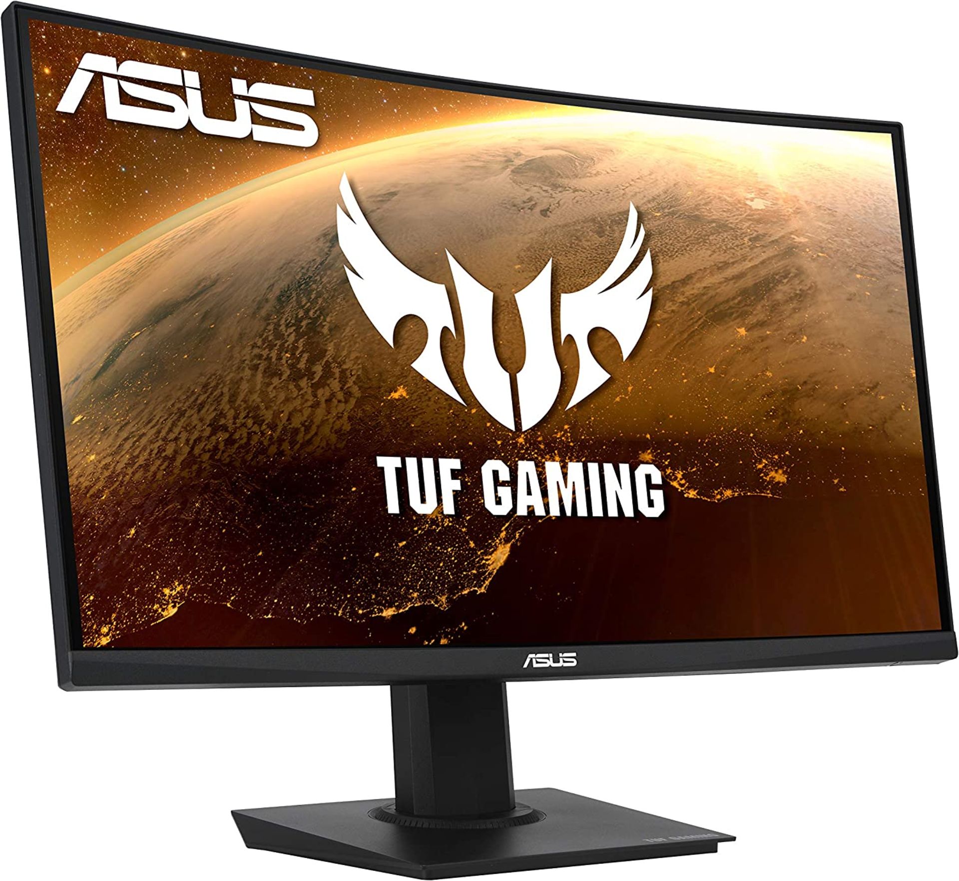 1 BOXED ASUS TUF 24" FULL HD 165HZ FREESYNC PREMIUM CURVED GAMING MONITOR RRP Â£199 (WORKING, NO