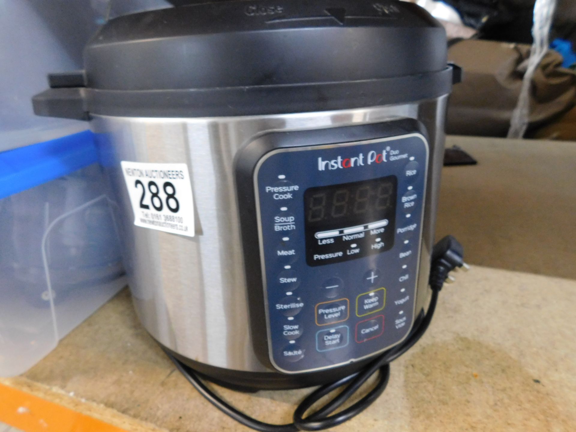 1 INSTANT POT DUO SV 9 IN 1 ELECTRIC PRESSURE COOKER 5.7L RRP Â£115