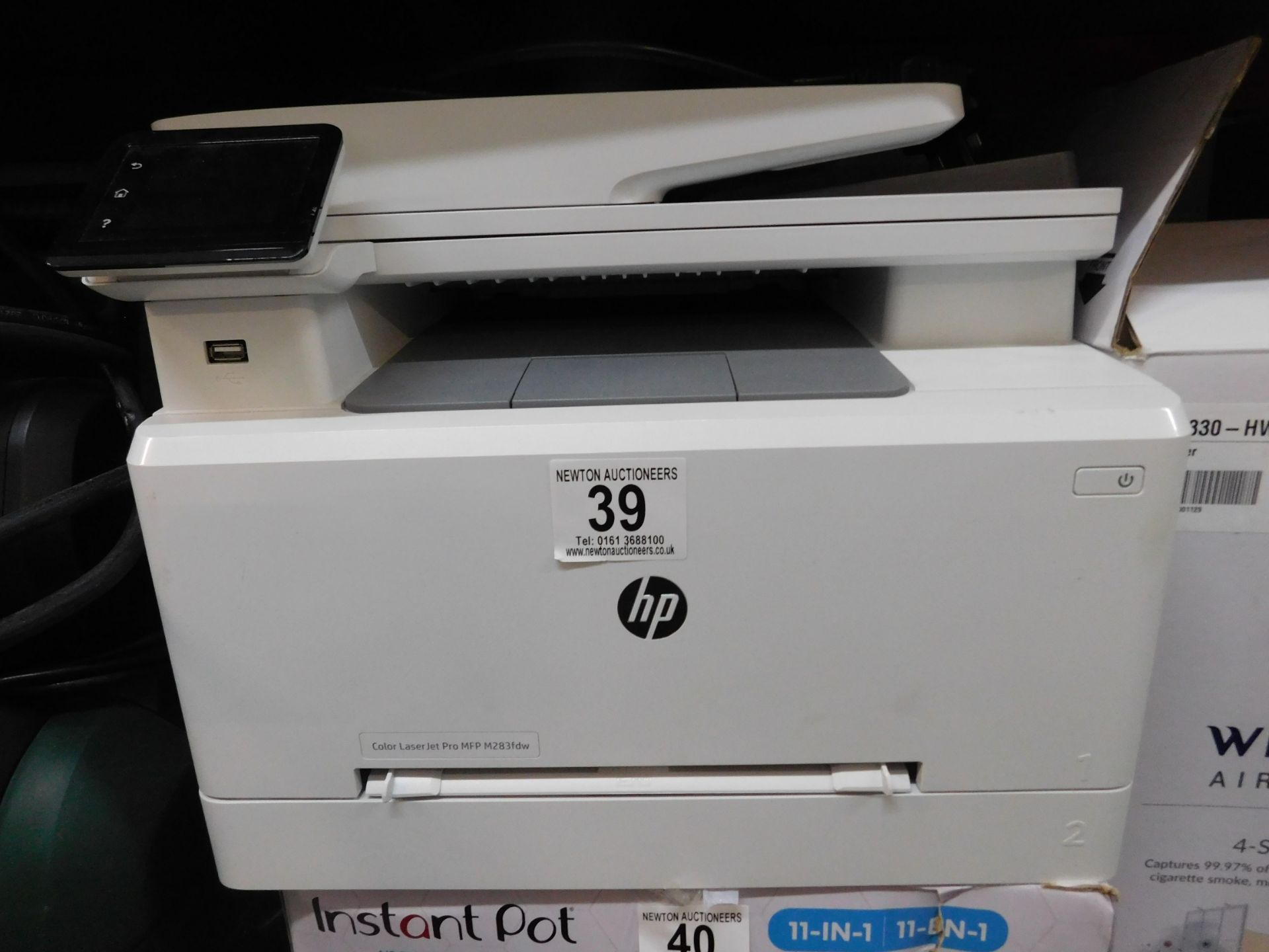 1 HP COLOR LASERJET PRO MFP M283FDW ALL-IN-ONE WIRELESS LASER PRINTER WITH FAX RRP Â£399