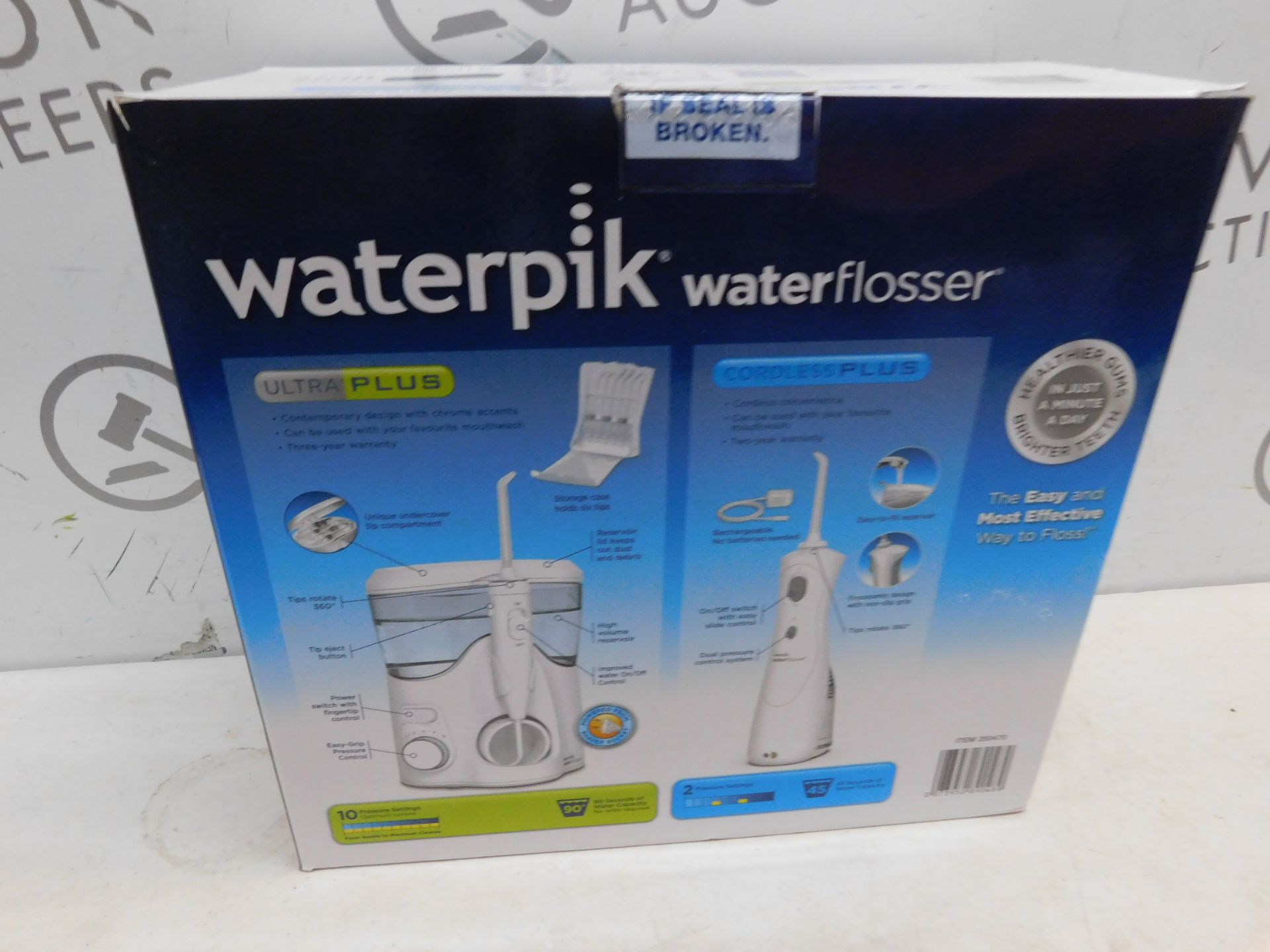 1 BOXED WATERPIK ULTRA PLUS WATER FLOSSER RRP Â£99