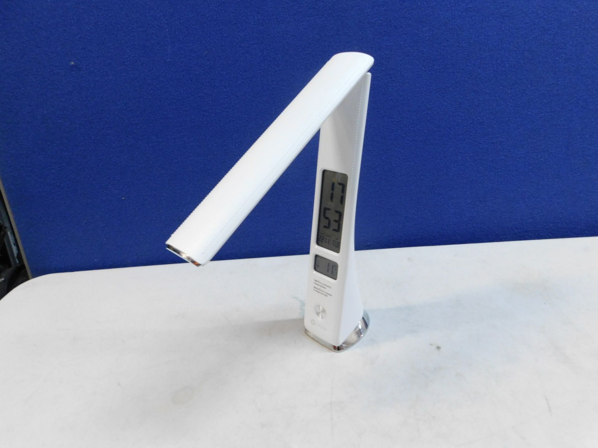 1 OTTLITE LED DESK LAMP WITH DIGITAL LCD DISPLAY RRP Â£49.99