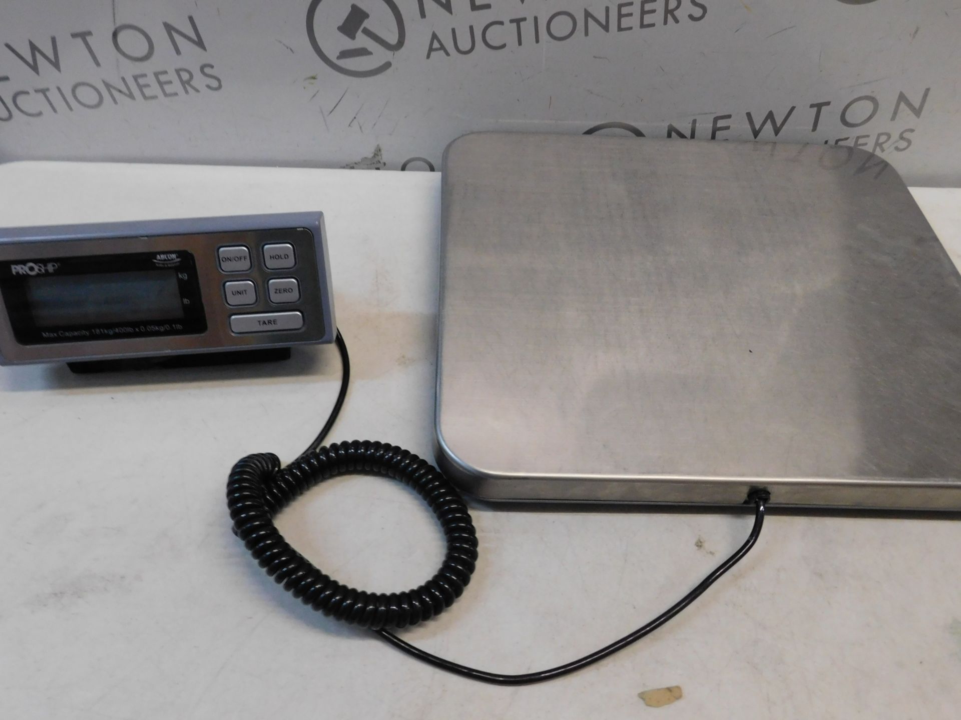 1 ABCON PROSHIP LARGE HEAVY DUTY ELECTRONIC SCALE (181KG/ 400LBS CAPACITY) RRP Â£129.99