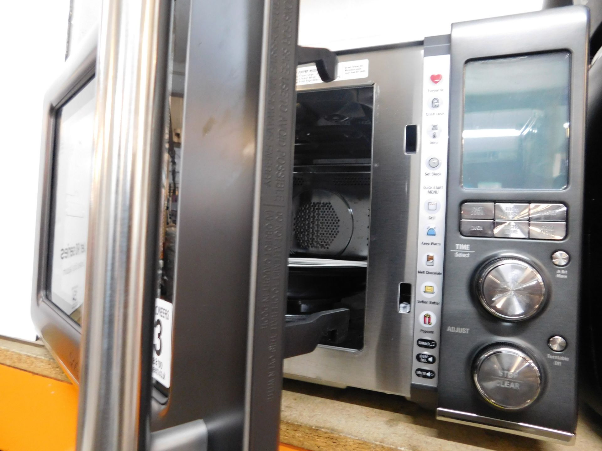 1 SAGE SMO870 COMBI WAVE, AIR FRYER, CONVECTION OVEN & MICROWAVE RRP Â£399