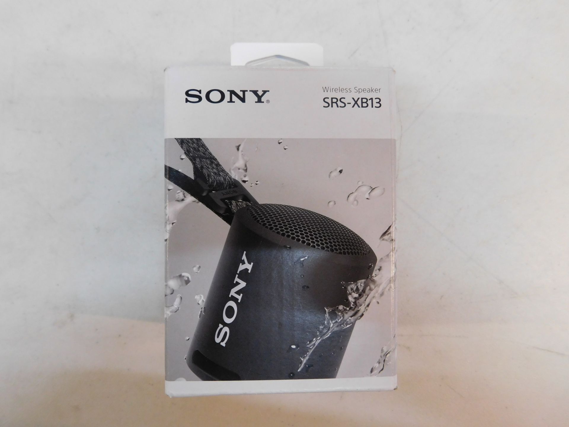1 BOXED SONY SRS-XB13 EXTRA BASS WIRELESS BLUETOOTH SPEAKER RRP Â£59.99