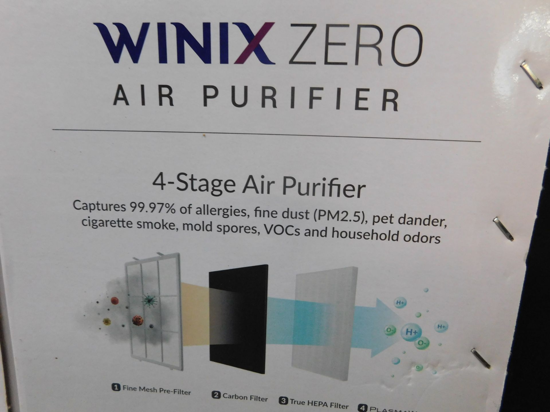 1 BOXED WINIX ZERO AIR PURIFIER WITH 4 STAGE FILTRATION RRP Â£259