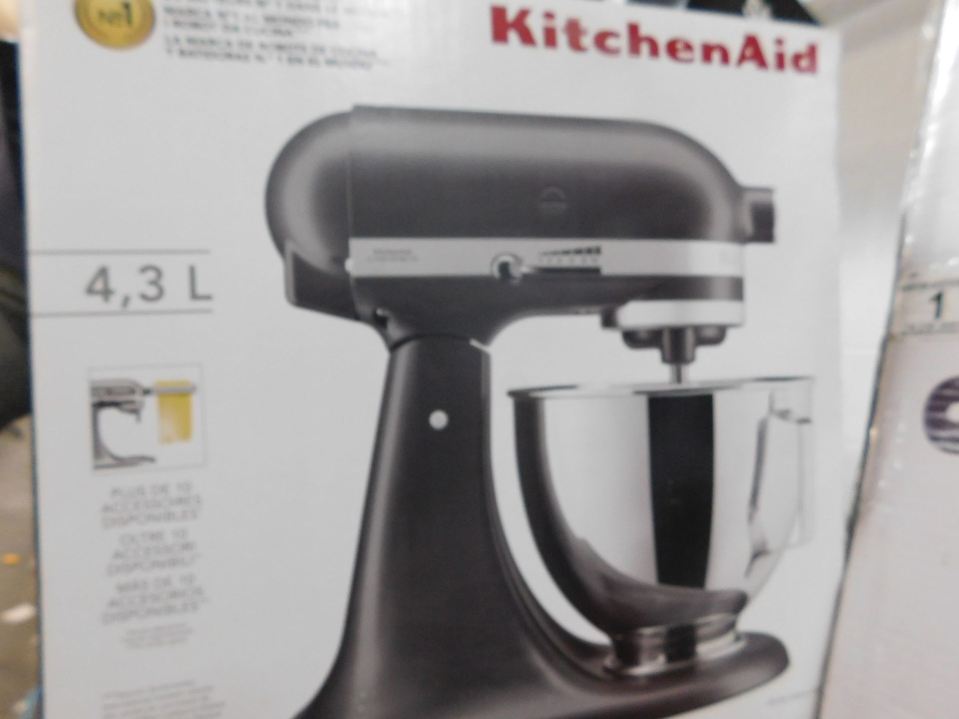 1 BOXED KITCHENAID 5KSM95 ELECTRIC MUTI-FUNCTION STAND MIXER RRP Â£499