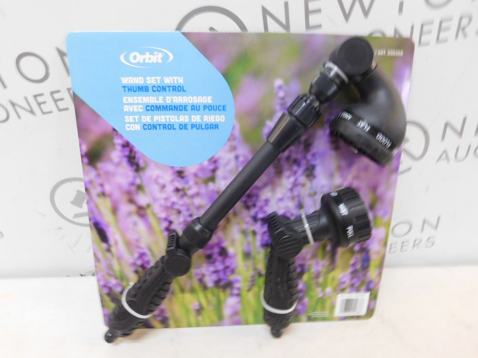 1 BRAND NEW ORBIT GARDEN NOZZLE HOSEPIPE WATERING SET WITH EXTENDABLE WAND RRP Â£29