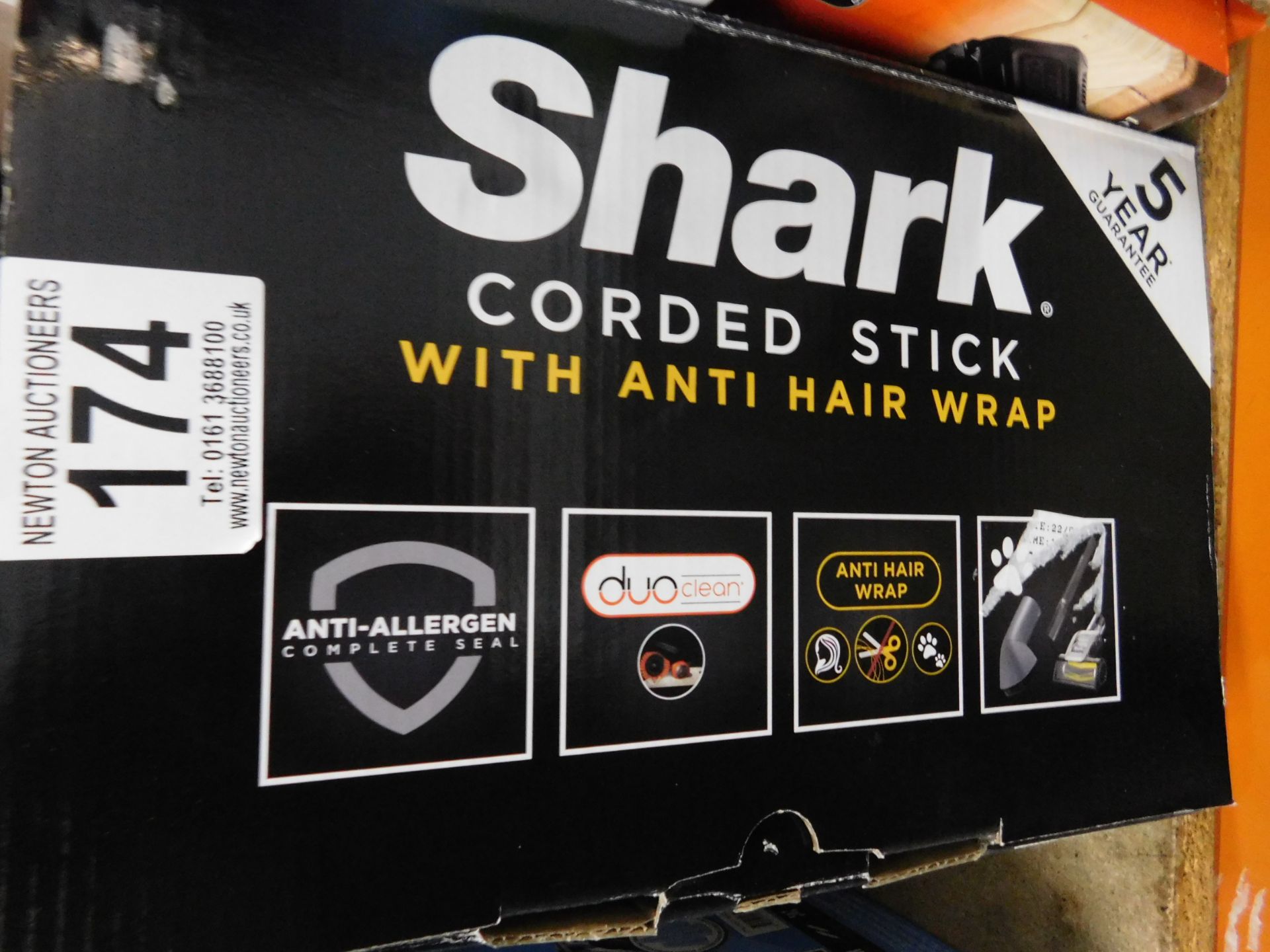 1 BOXED SHARK CLEAN DUOCLEAN ANTI HAIR WRAP PET ICZ160 RRP Â£299