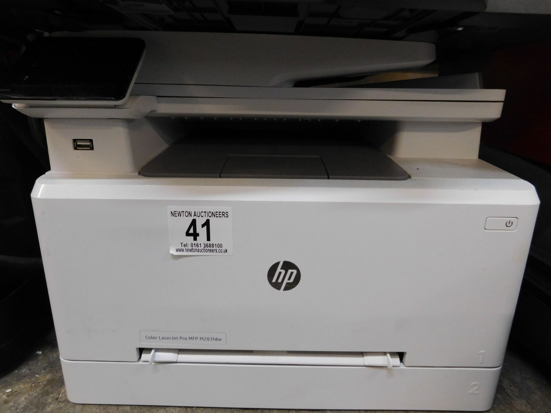 1 HP COLOR LASERJET PRO MFP M283FDW ALL-IN-ONE WIRELESS LASER PRINTER WITH FAX RRP Â£399