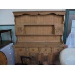 Fine pine kitchen dresser,