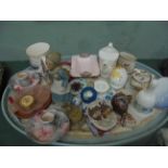 Large sel. of principally bone china miniatures from popular local and European factories incl.