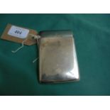 Silver card case (Birmingham 1914) (2.35 oz)