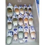 Further selection of medium sized Delft clogs (15)