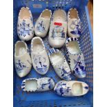 Further selection of Delft large/medium sized clogs (10)