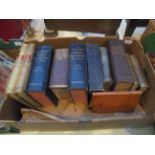 Box of principally reference books incl. 2 vols. of 'The Dictionary of Medicine' by R.