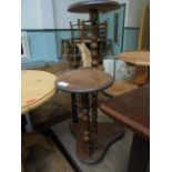 4 circular dish display stand