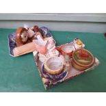 2 small trays of miniature collectables incl.