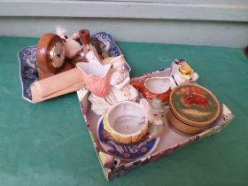 2 small trays of miniature collectables incl.