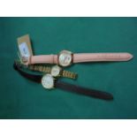 Ladies Rotary wristwatch with gilt expanding strap,