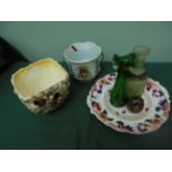 Magpie lot including Sylvac pebble vase,