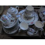Spode 'Chinese Rose' 6 place tea and dinner service incl.