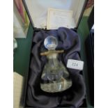 Box Caithness glass quartet perfume bottle