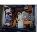 Box of dolls house furniture,