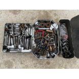 A quantity of tappets, studs, valves etc.