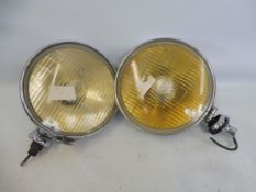 A pair of Lucas SFT700S spotlamps.