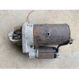 A starter motor, reconditioned or new old stock, Lucas GEU 9446, 1960s/1970s Rooter GP, Volvo.