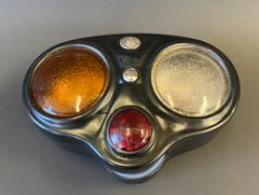 A Lucas 'Owls-eye' rear lamp, in very good condition.