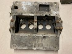 An Alvis 12/50 crankcase.