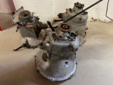 Two gearboxes, probably Austin 10 plus a third for a Morris 8.