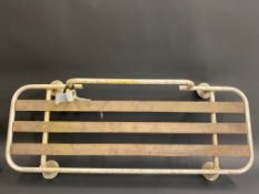 A Paddy Hopkirk luggage rack to suit MG or similar.