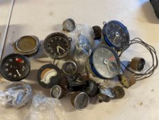 A good box of assorted instruments, gauges etc.