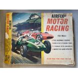 A boxed Airfix 1:32 scale Motor Racing set.