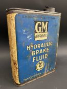 A Continental G.M. Approved Hydraulic Brake Fluid can.