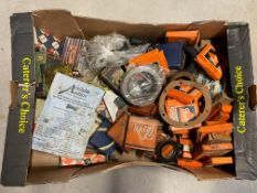 A box of mixed oil seals etc.