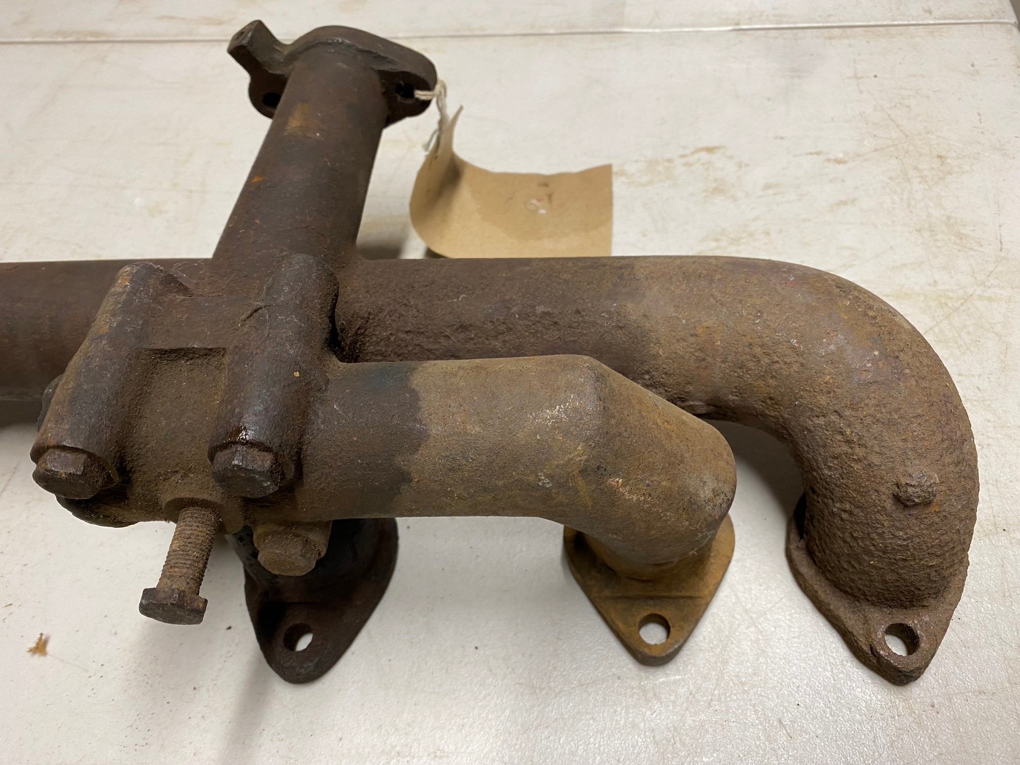 An Alvis 12/50 manifold. - Image 2 of 3