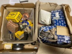 A quantity of Rolls-Royce and Bentley parts, some new old stock.