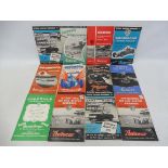 12 Goodwood International race meeting programmes, 1951-1957.