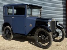 1929 Austin 7 Mulliner Saloon Reg. no. UL 7298 Chassis no. 75775 Engine no. M75775