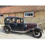 1934 Austin 12/4 Saloon Reg. no. BLB 667 Chassis no. H14043 Engine no. 1H13849